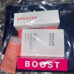 NEW Paula’s Choice Sample set w/ bag